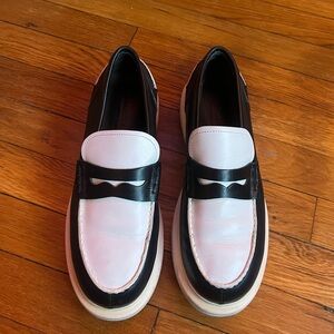 Alexander McQueen Leather Loafers